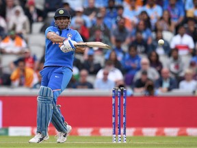 India’s Mahendra Singh Dhoni has not played international cricket since his involvement in the semifinal loss to New Zealand back 
in July. (GETTY IMAGES)