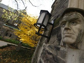 Trinity College at the University of Toronto on Thursday October 24, 2019. Jack Boland/Toronto Sun