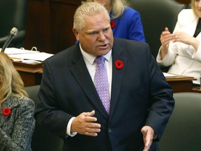 Xxxxxxxx speaks on the first day of the Fall session at the Queen's Park Legislature on Monday October 28, 2019. Jack Boland/Toronto Sun/Postmedia Network