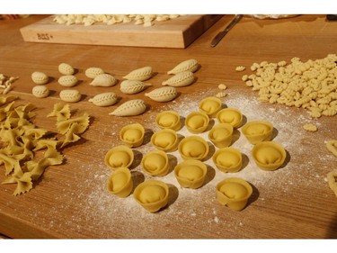 Making handmade pasta at the preview for the grand opening of 55,000 square foot Eataly Toronto grocery store - the first in Canada - is set to open in the Manulife Centre on November 13. on Wednesday October 30, 2019. Jack Boland/Toronto Sun/Postmedia Network