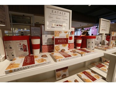 The grand opening of 55,000 square foot Eataly Toronto grocery store - the first in Canada - is set to open in the Manulife Centre on November 13. on Wednesday October 30, 2019. Jack Boland/Toronto Sun/Postmedia Network