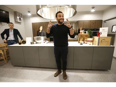 Eataly CEO Nicola Farinetti in a kitchen with caviar previews the grand opening of 55,000 square foot Eataly Toronto grocery store - the first in Canada - is set to open in the Manulife Centre on November 13. on Wednesday October 30, 2019. Jack Boland/Toronto Sun/Postmedia Network