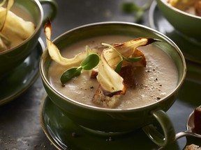 Creamy roasted parsnip and celeriac soup. (Courtesy of Foodland Ontario)