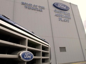 The Ford Oakville assembly plant. (Aaron Harris/Canadian Press files)