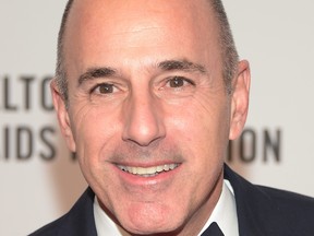 Journalist Matt Lauer attends the Elton John AIDS Foundation's 13th Annual An Enduring Vision Benefit at Cipriani Wall Street on October 28, 2014 in New York City.