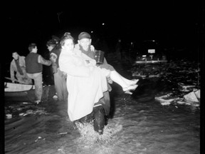 It's been 65 years since Hurricane Hazel, the storm of a century, devastated the Toronto area and killed 81 people. (Sun files)