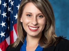 Ex-Democratic congresswoman Katie Hill is suing her ex-husband and two media outlets, claiming raunchy photos were published without her consent.