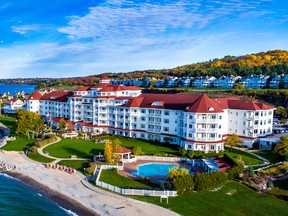 Minutes west of Petoskey, the Inn at Bay Harbor is the lap of luxury in the area. (Brian Walters Photography)