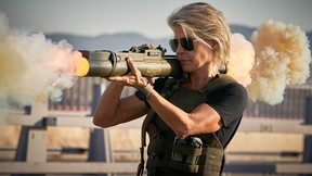 Linda Hamilton stars in Skydance Productions and Paramount Pictures’ “Terminator: Dark Fate.”