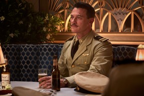 Luke Evans stars as ‘Lt. Commander Wade McClusky’ in Midway. (Elevation Pictures)