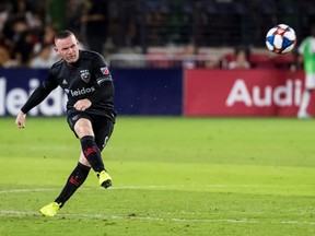 D.C&ampgt; United star Wayne Rooney. GETTY IMAGES