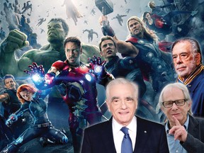 Martin Scorsese, Ken Loach and Francis Ford Coppola have all been critical of Marvel's superhero movies.