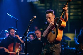 Bruce Springsteen in “Western Stars,” which opens in theatres Oct. 25. The film evolved from a straightforward documentary into a sweeping montage and introspective portrait. Rob DeMartin/Warner Bros.