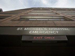 St. Michael's Hospital in Toronto on Aug. 14, 2016.
