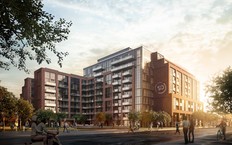 Stockyards District Residences by Marlin Spring, a 10-storey condo complex set to rise at the corner of St. Clair West and Symes Road.