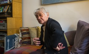 Annex mugging victim Lily Gibson, 87 at her home in Toronto, Ont. on Wednesday October 16, 2019.