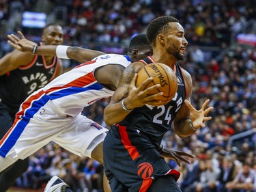 Toronto Raptors Norman Powell during first half action against Detroit Pistons at the Scotiabank Arena in Toronto, Ont. on Wednesday October 30, 2019. Ernest Doroszuk/Toronto Sun/Postmedia
