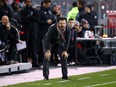 TFC head coach Greg Vanney's job was on the line earlier this season. (GETTY IMAGES)