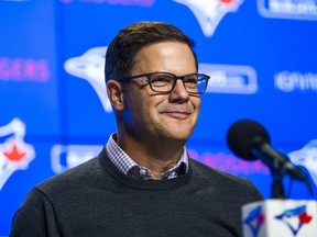 Toronto Blue Jays general manager Ross Atkins will be looking for some pitching this off-season. (ERNEST DOROSZUK/Toronto Sun)