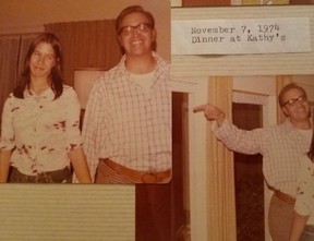 Sandy Morden and her late father Andy. CLARK COUNTY SHERIFF