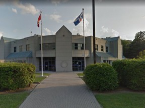 Toronto Police's 12 Division station (Google Maps screengrab)