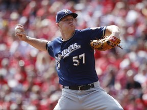 The Blue Jays acquired starter Chase Anderson, but they need more arms. GETTY