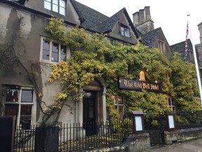 The wisteria-clad Old Bell Hotel in Malmesbury is said to be the oldest hotel in England.ROBIN ROBINSON