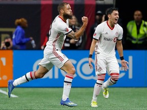 Nick DeLeon of Toronto FC has been one of the key performers for the Reds in their playoff run. GETTY IMAGES