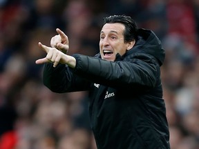 Despite just two EPL losses this season, Arsenal's Spanish head coach Unai Emery is feeling the heat. (Getty Images)