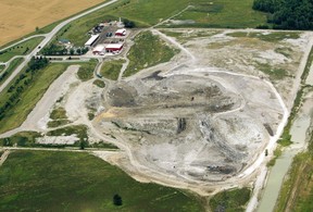 The Green Lane landfill on the outskirts of London is seen here shortly after the site was purchased by Toronto in 2006. (Sun file photo)