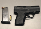This handgun was allegedly seized during a RIDE spot check in the area of Dixie and North Service Rds. in Mississauga on Saturday, Nov. 23, 2019. (Peel Regional Police handout)