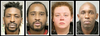 (L to R) Three suspects — Charlton Sealy, 35, Shabaka Reid, 36, and Deanna Passera, 27 — were arrested earlier this year and charged with numerous charges, including trafficking in persons under 18. A fourth suspect, Troy Thornhill, 37, now faces similar charges after he was arrested in Sudbury on Monday, Nov. 18, 2019. (Toronto Police handout).