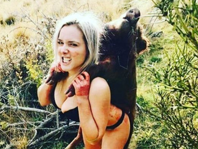 Lucy Rose Jaine has been hit with death threats over her hunting photos.