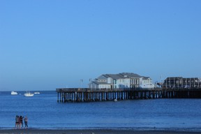 Stearns Wharf is the oldest working wooden wharf in California. (IAN SHANTZ/TORONTO SUN)