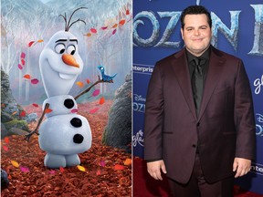 Frozen 2's Josh Gad says coming back for the sequel was 'terrifying.' (Getty Images)