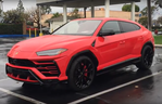 A red 2019 Lamborghini URUS, similar to the one seen here, was stolen and its driver shot during a carjacking in Markham on Friday, Nov. 22, 2019. (YouTube)