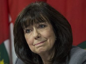 Ontario Auditor General Bonnie Lysyk is seen in a 2017 file photo.