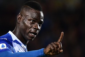 Mario Balotelli is a striker for Serie A club Brescia and the Italian national team. (Marco Bertorello/Getty Images)