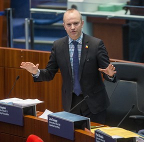 Councillor Mike Layton during a morning session in council chambers at City Hall in Toronto, Ont. on Wednesday, Jan. 30, 2019. (Ernest Doroszuk/Toronto Sun/Postmedia Network)