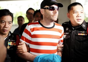 Der verurteilte kanadische Pädophile Christopher „Mr.  Swirly Face“ Neil wurde in Thailand wegen Sexualverbrechen festgenommen.  GETTY IMAGES