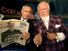 Seventeen months later and Ron MacLean and Don Cherry resume their adversarial roles on Coach's Corner last night - the first Hockey Night In Canada since the NHL lockout killed last year's season.