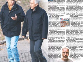 Buddy, buddy. Andrew stuck by convicted child sex offender Jeffrey Epstein, right.