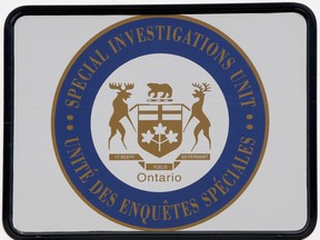 Ontario Special Investigations Unit logo. (Chris Doucette/Toronto Sun/Postmedia Network)