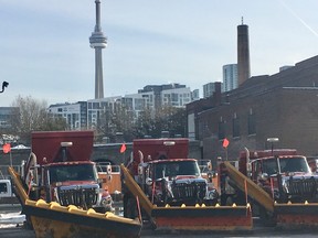 Mayor John Tory offered assurances on Wednesday that the city will be prepared to deal with all the snow that Mother Nature can throw at Toronto this winter. (Kevin Connor, Toronto Sun)