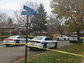 Ontario's Special Investigations Unit was called in to a residential neighbourhood in Mississauga following the death of a man who was Tasered during an encounter with Peel Regional Police officers at Riverspray Cr. and Runningbrook Dr. — near Tomken Rd. and Bloor St. — early on Wednesday, Nov. 20, 2019. (Chris Doucette/Toronto Sun)