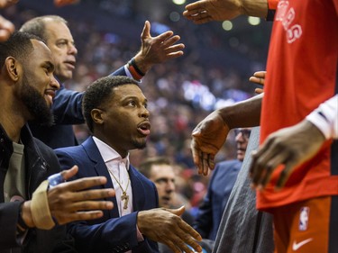 Toronto Raptors Kyle Lowry during 1st half against Philadelphia 76ers at the Scotiabank Arena in Toronto, Ont. on Monday November 25, 2019. Ernest Doroszuk/Toronto Sun/Postmedia