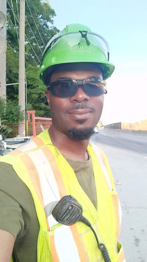 Since completing training, Wayne Brown has found full-time work as an apprentice on the new Eglinton Crosstown LRT. Supplied