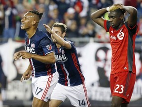 Toronto FC selected Juan Agudelo of the New England Revolution on Tuesday. (AP PHOTO)