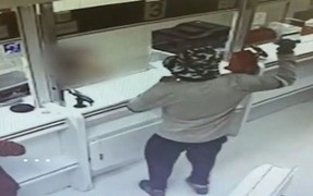 A man robbing a Postal Bank branch in Beersheba, Israel, in May, 2019, wielding an avocado he claimed was a grenade.