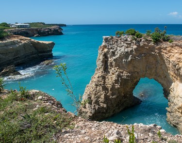 The famous 'Anguilla arch'